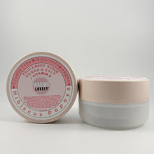 Load image into Gallery viewer, HIBISCUS PAPAYA SUGAR & SALT FACE AND BODY SCRUB WITH VITAMIN E 4OZ