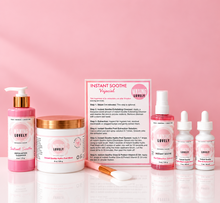 Load image into Gallery viewer, INSTANT SOOTHE VAJACIAL KIT, FOR IMMEDIATE USE AFTER WAXING