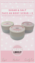 Load and play video in Gallery viewer, HIBISCUS PAPAYA SUGAR & SALT FACE AND BODY SCRUB WITH VITAMIN E  4OZ- WP