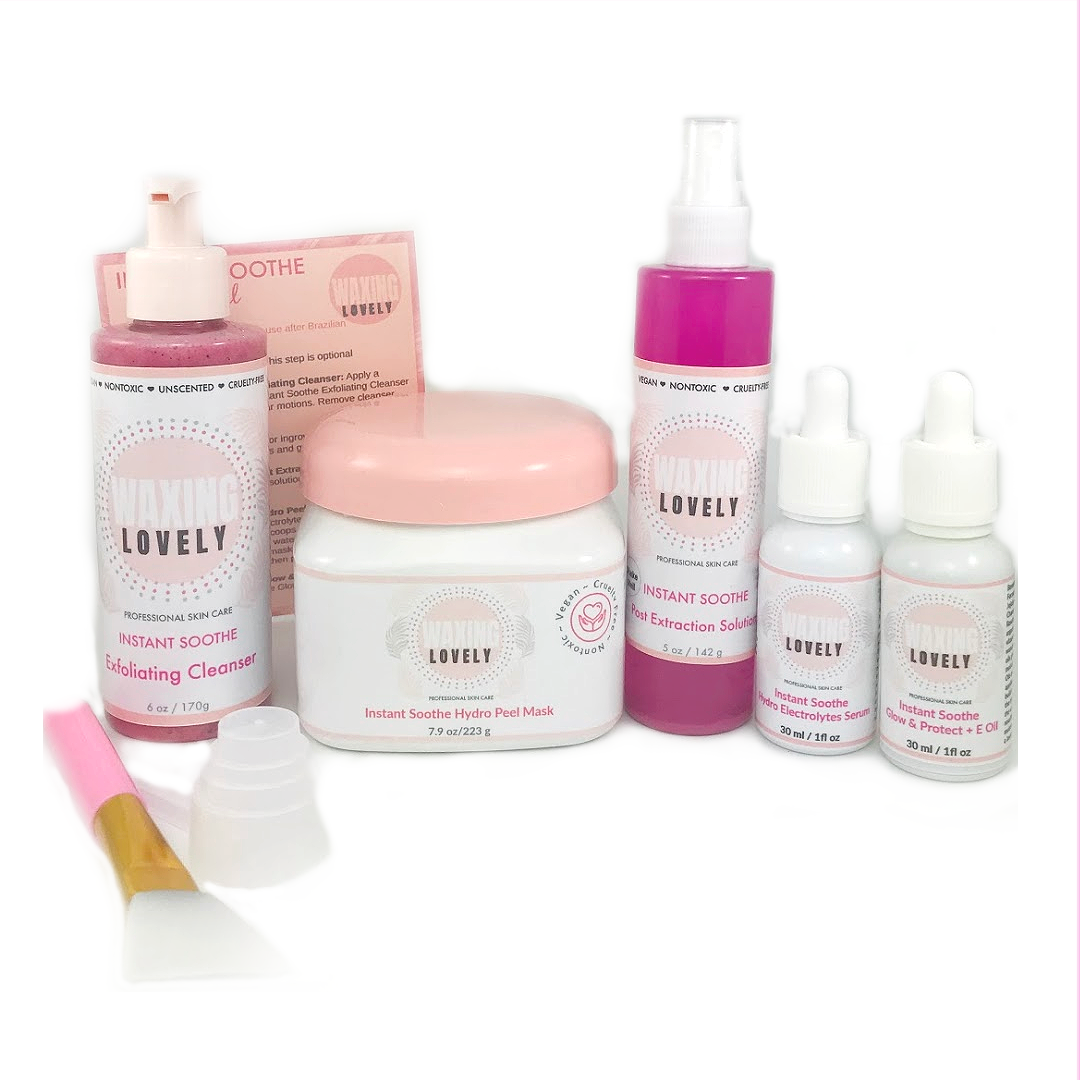 INSTANT SOOTHE VAJACIAL KIT, FOR IMMEDIATE USE AFTER WAXING Waxing Lovely