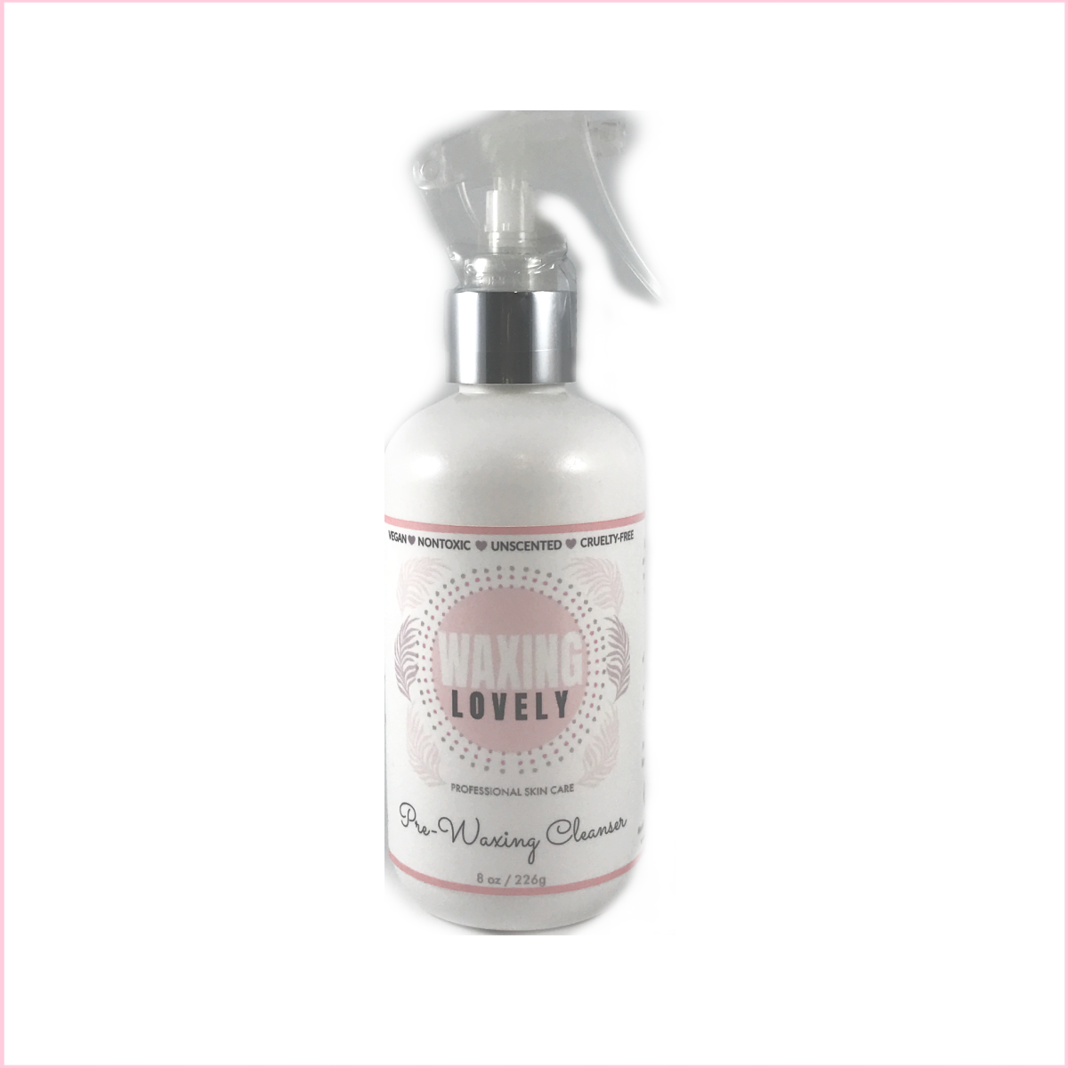 PRE WAXING CLEANSER 8 oz Waxing Lovely