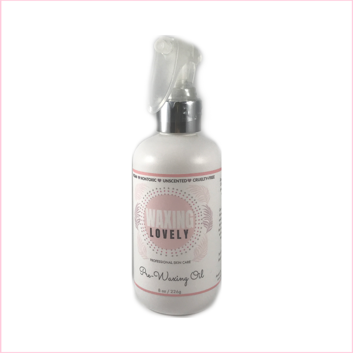 PRE WAXING OIL 8 oz Waxing Lovely