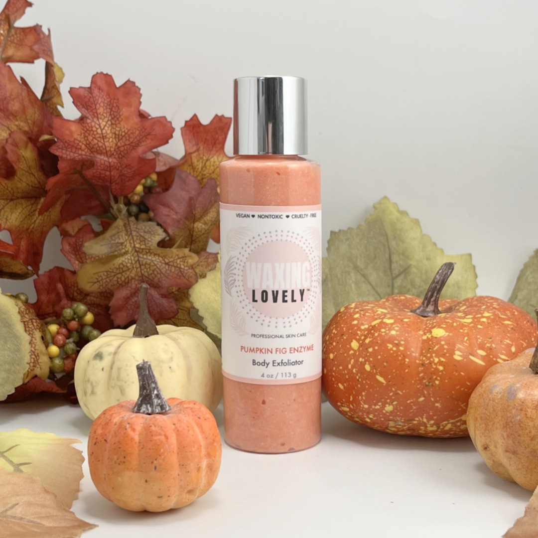 PUMPKIN FIG ENZYME BODY EXFOLIATOR 4 oz Waxing Lovely