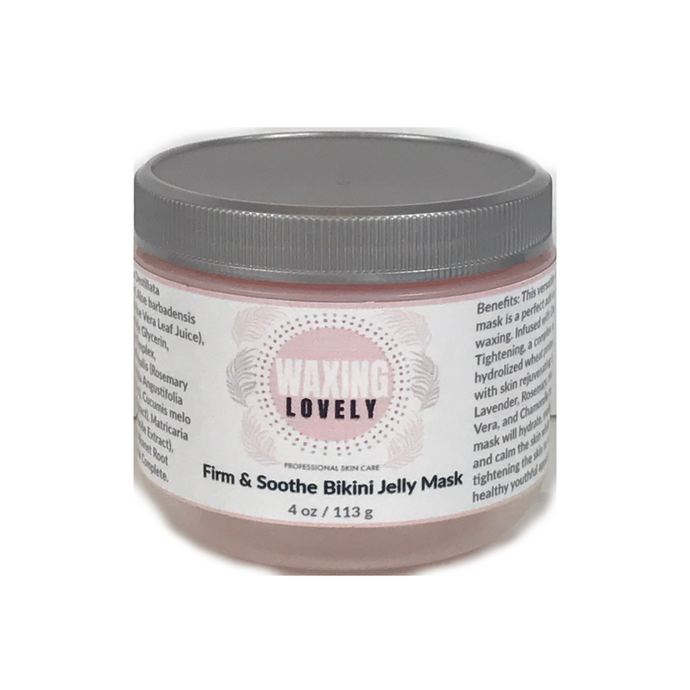 Bikini waxing jelly mask