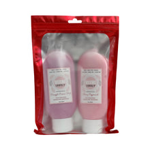 Load image into Gallery viewer, HOLIDAY EDITION SET FACE &amp; BODY WASH EXFOLIANT WITH JOJOBA BEADS, (2) 4 oz.
