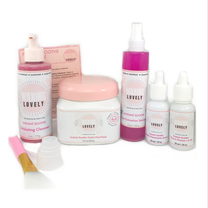 INSTANT SOOTHE VAJACIAL KIT,  FOR IMMEDIATE USE AFTER WAXING