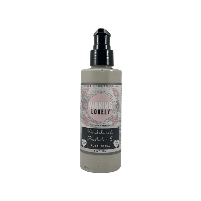 SANDALWOOD & BAOBAB + E  ROYAL SERUM,  6 oz